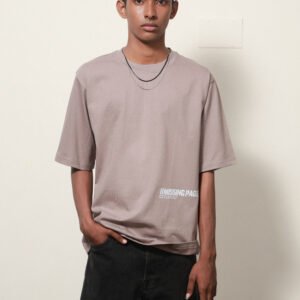 RELAXED FIT T SHIRT WITH PRINT