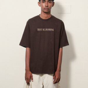 RELAXED FIT EMBROIDERED T SHIRT
